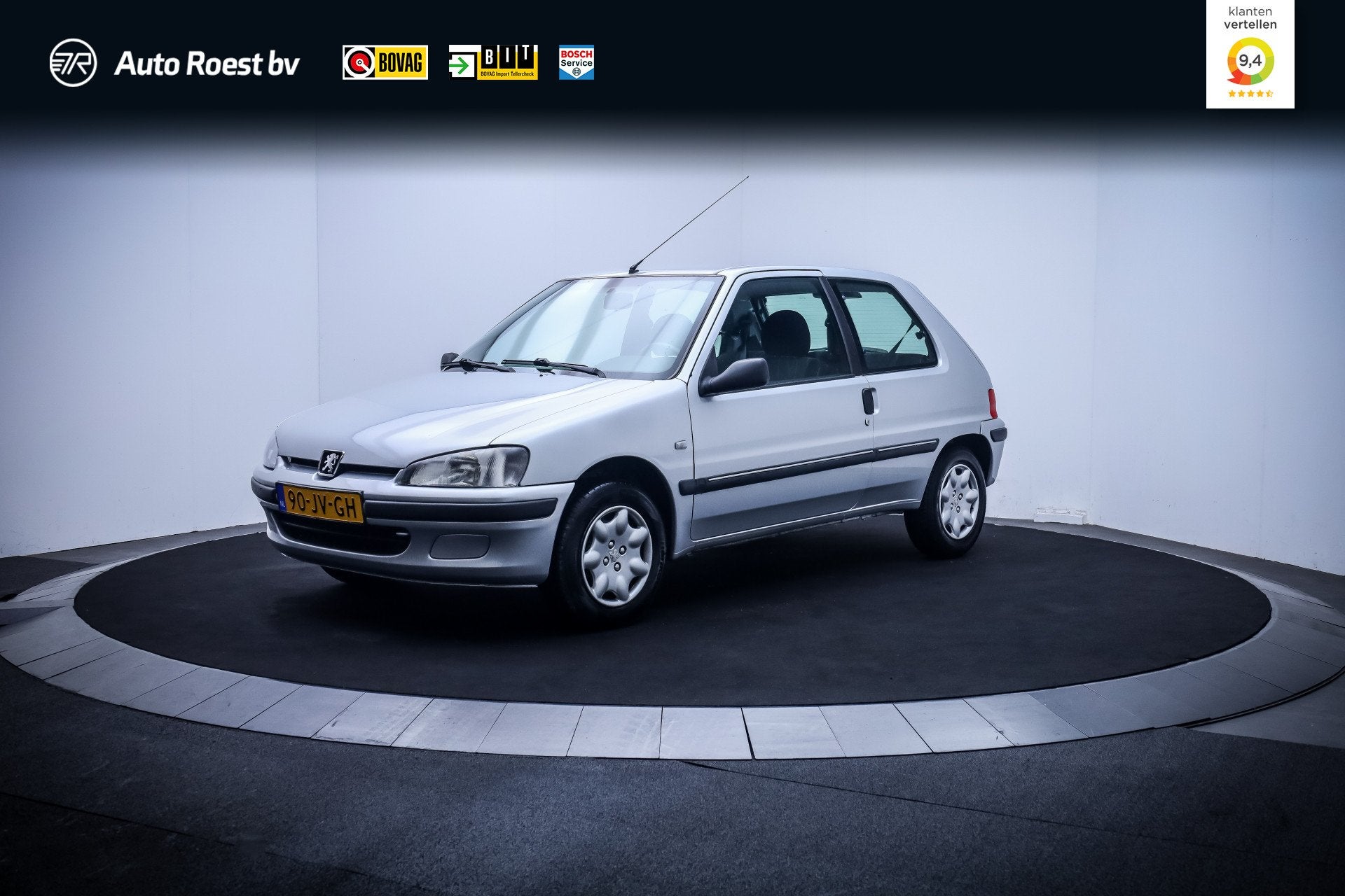 Peugeot 106 1.1 XTX UNIEKE KM STAND! 31715 KM! (bj 2002), Auto's, Stof, Gebruikt, 4 cilinders, Origineel Nederlands
