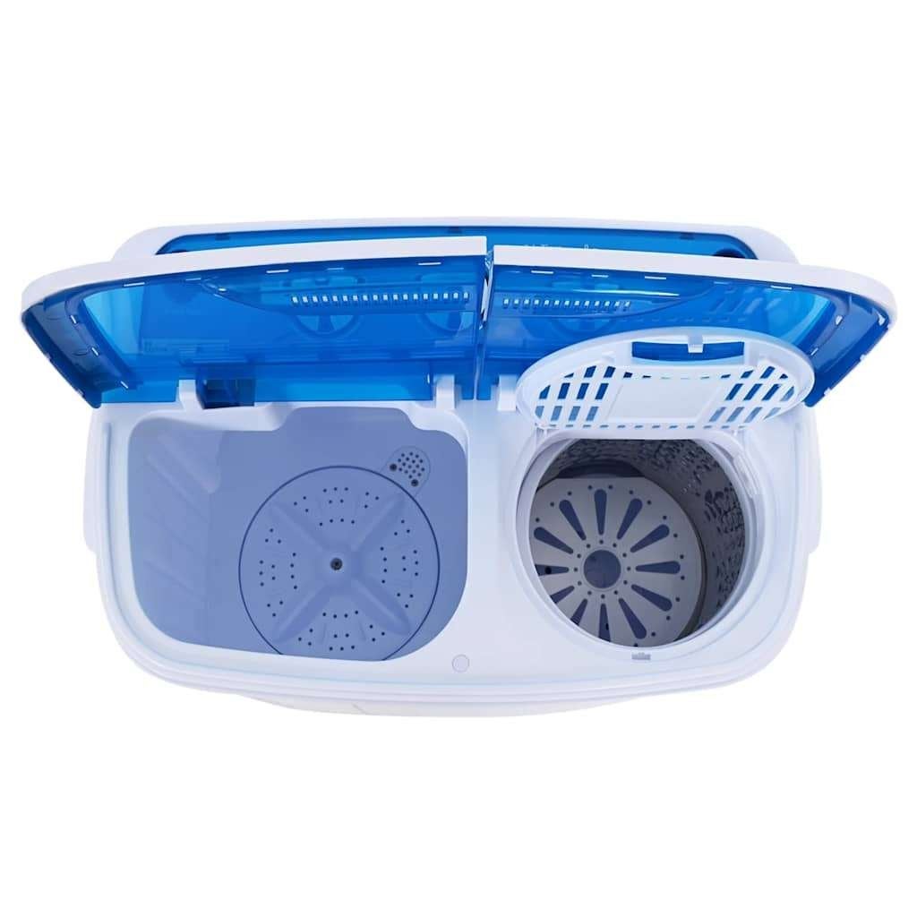 Mini wasmachine met centrifuge zgan, Ophalen, 1200 tot 1600 toeren, Minder dan 4 kg, Bovenlader
