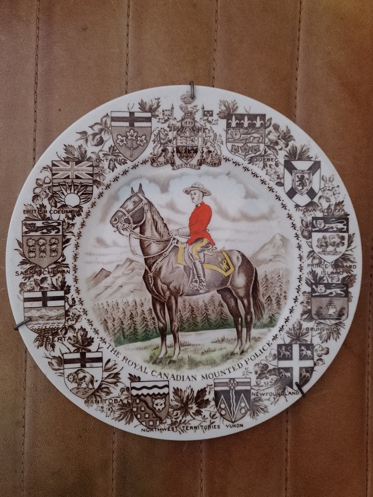 Wandbord Koninklijke Canadese Bereden Politie., Ophalen