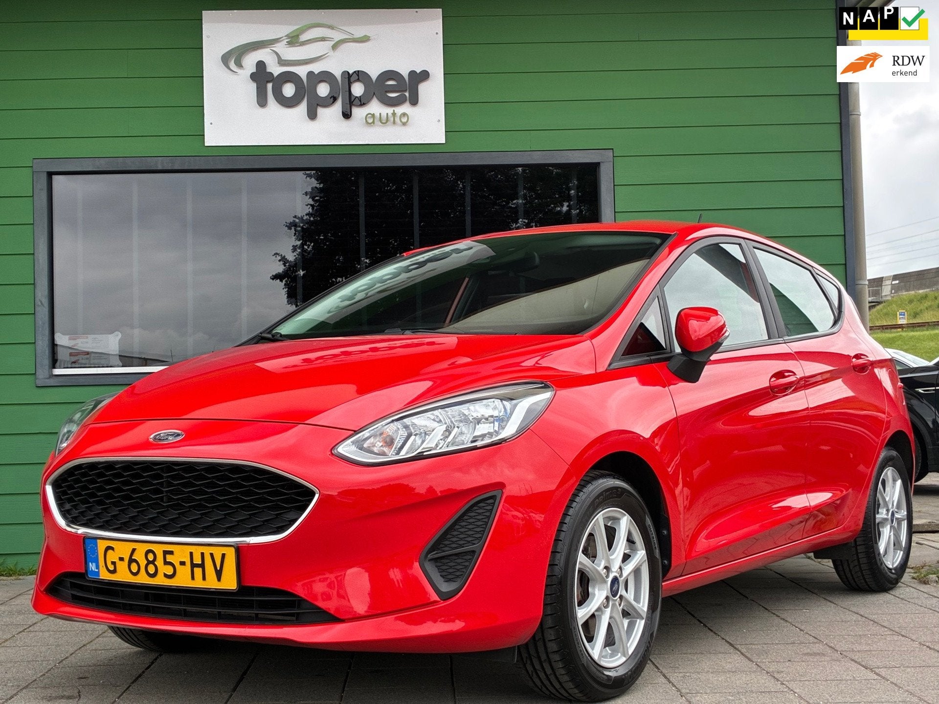 Ford Fiesta 1.1 Trend|2e Eigenaar|Navigatie|CruiseControl|Cl, Auto's, Voorwielaandrijving, Start-stop-systeem, Gebruikt, 49 €/maand