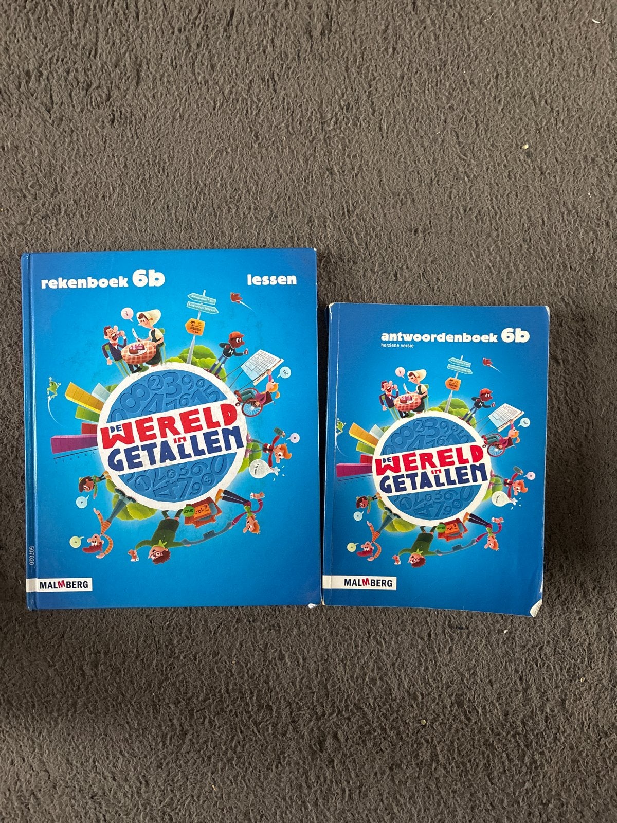 De Wereld in Getallen 6b rekenboek en antwoordenboek, Ophalen of Verzenden, Zo goed als nieuw, Overige niveaus, Wiskunde A
