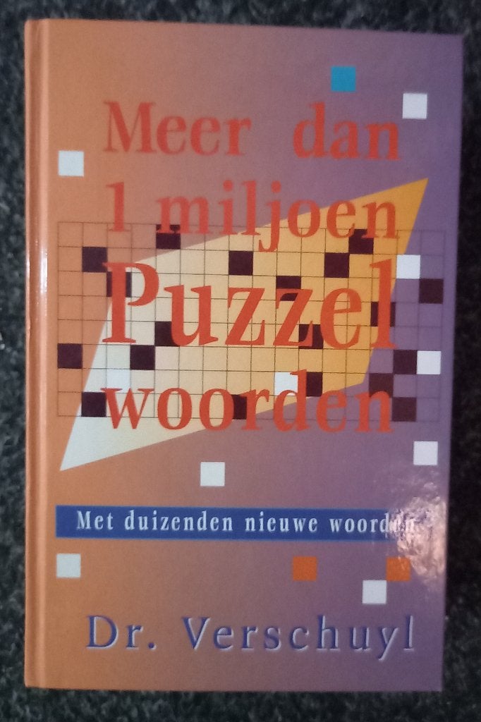Woorden Puzzelboek verschuil, Hobby en Vrije tijd, Ophalen of Verzenden, Minder dan 500 stukjes