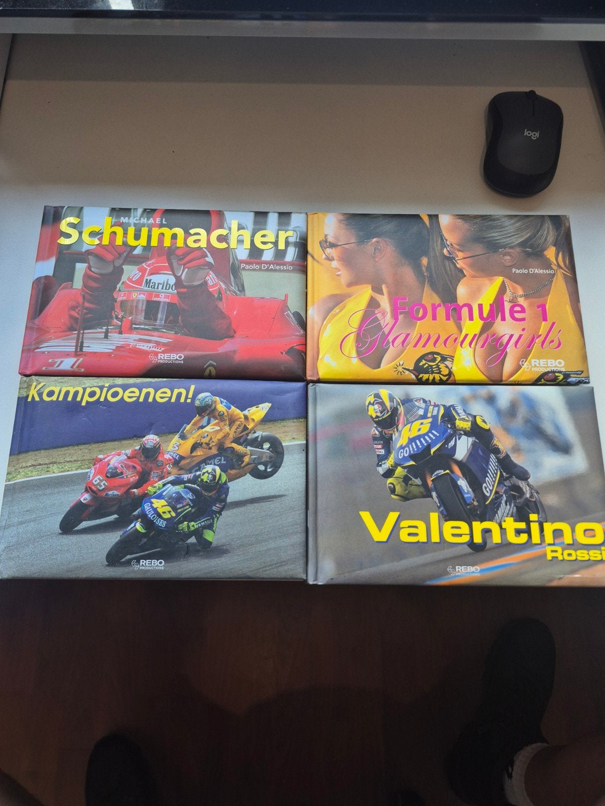 4 motorsport boekjes F1 en Motogp, Verzamelen, Ophalen of Verzenden, Gebruikt, Formule 1