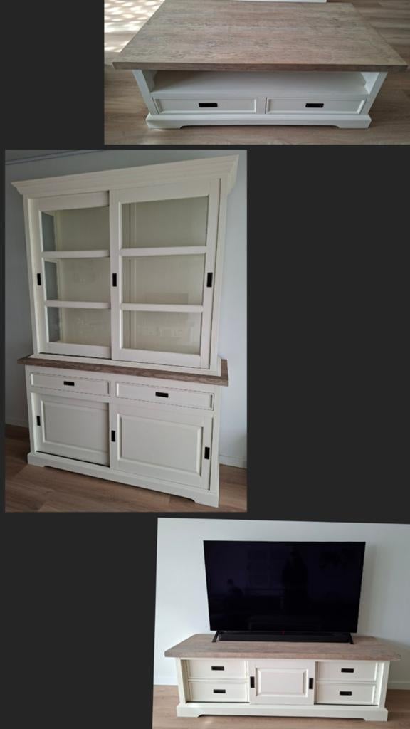 Bommel Wonen meubelset: TV-meubel, salontafel en buffetkast, Ophalen