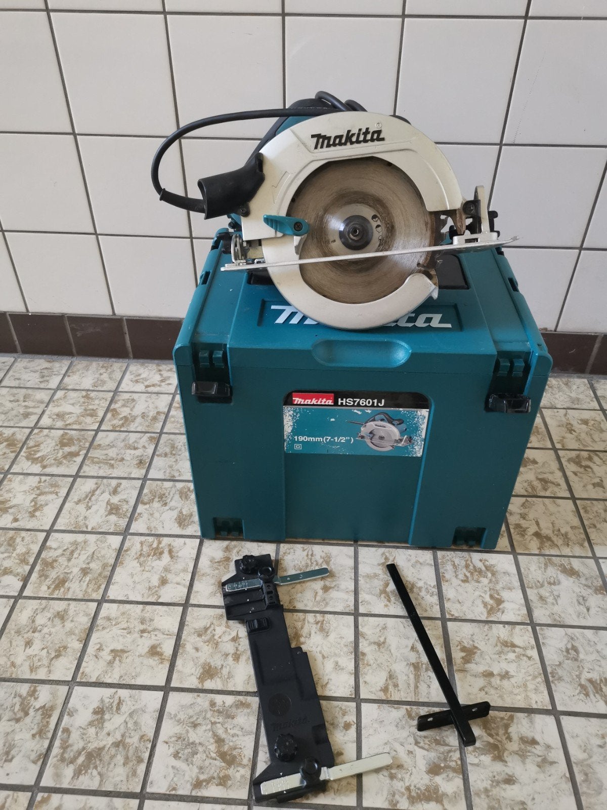 makita cirkelzaag hs7601, Ophalen, Gebruikt, Cirkelzaag, 30 tot 70 mm
