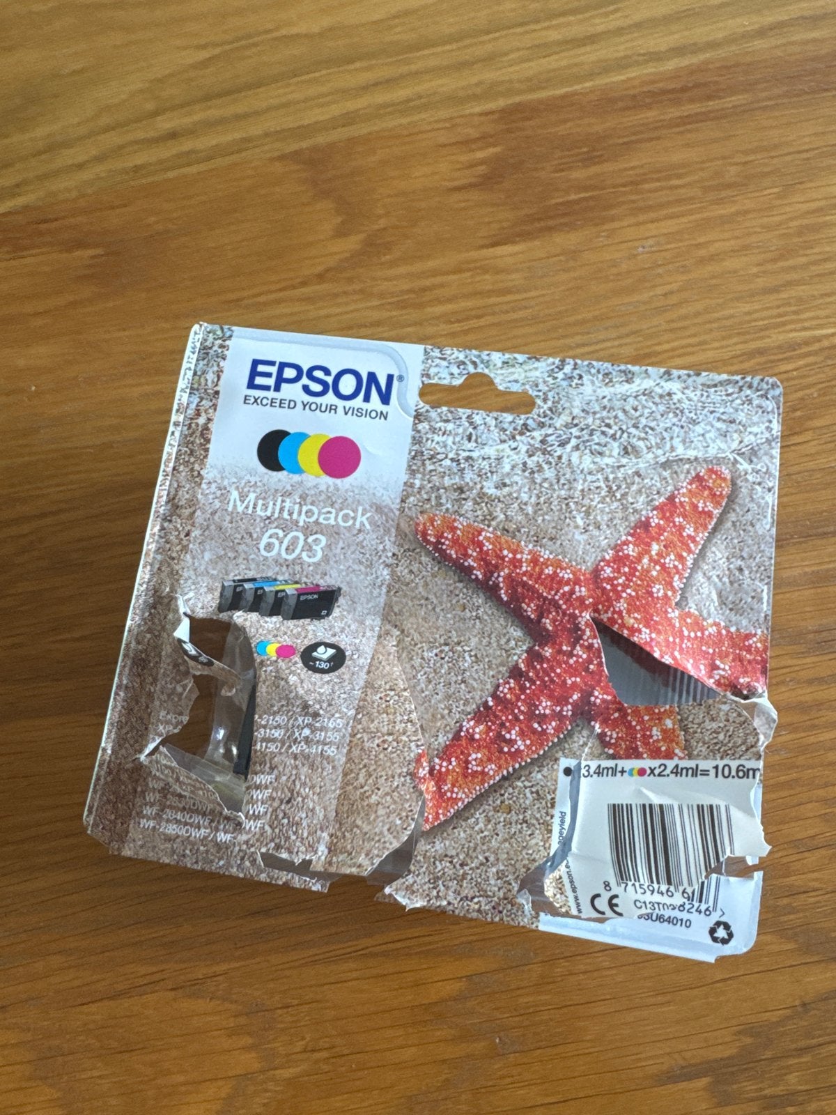 Epson Multipack 603 Inktcartridges - Nieuw, Ophalen, Nieuw