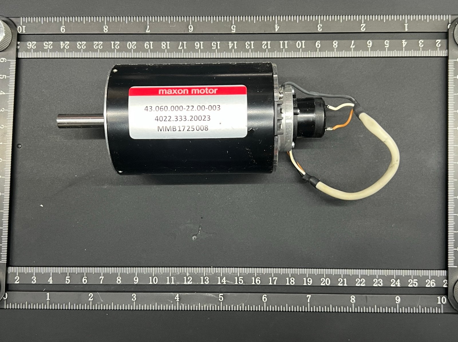 Maxon RE DC Motor 60mm (As 8mm) met Encoder, Hobby en Vrije tijd, Elektronica-componenten, Ophalen of Verzenden, Zo goed als nieuw