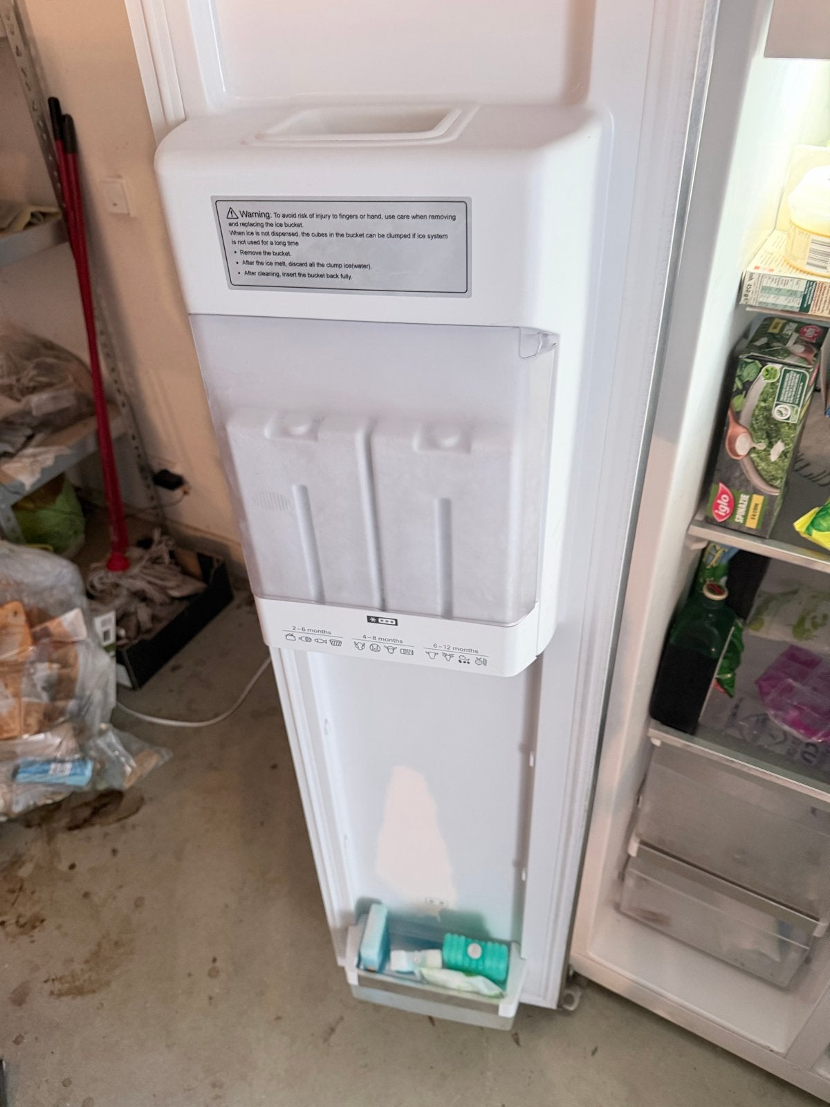 Foto 5 van Siemens Amerikaanse Koelkast met IJsblokjesmachine