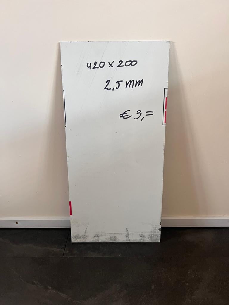 Aluminium plaat, Ophalen of Verzenden, Nieuw