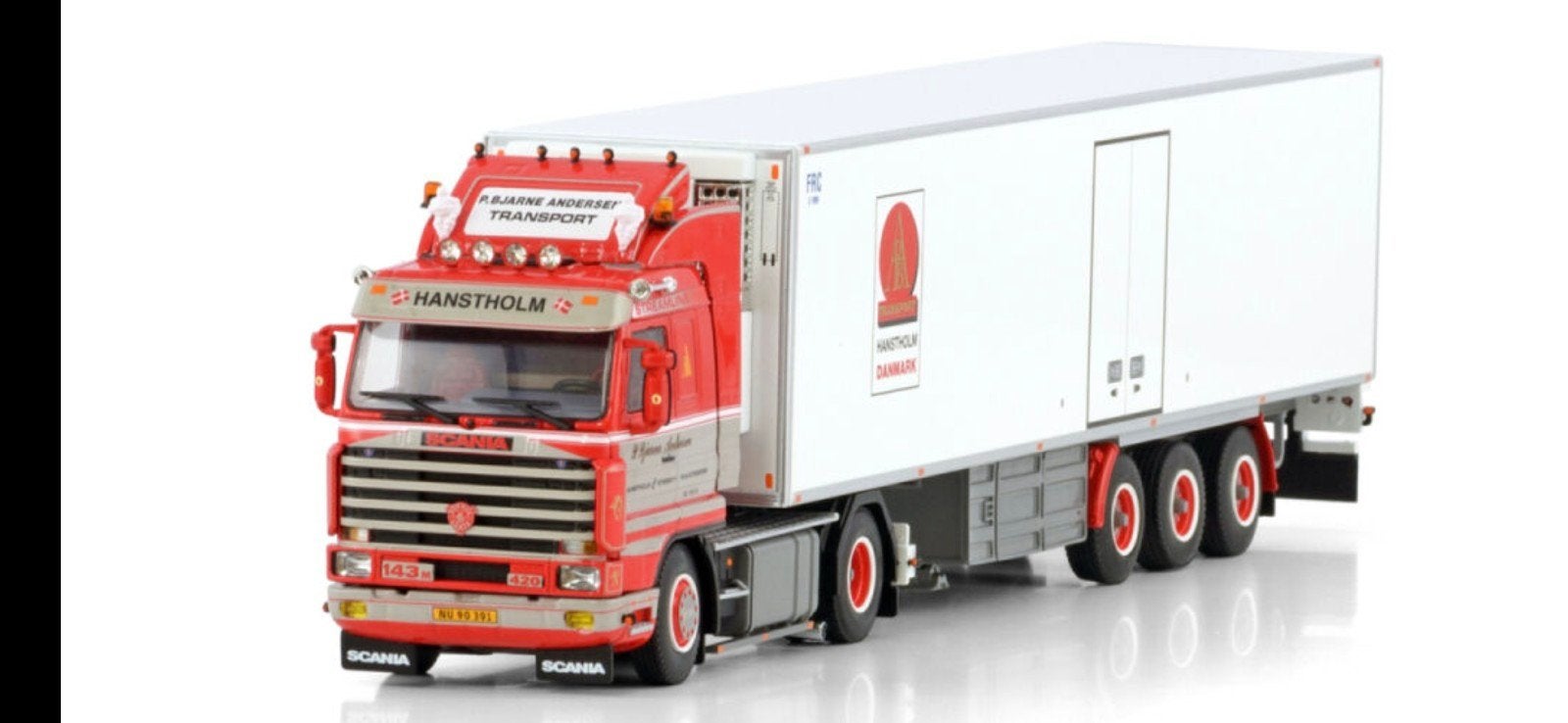 WSI PB Andersen Scania 3 serie modeltruck, Ophalen of Verzenden, Zo goed als nieuw, Overige merken