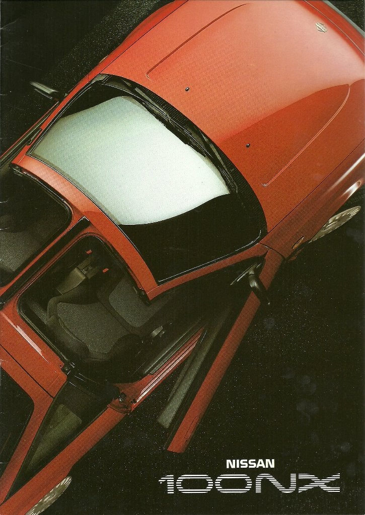 Nisaan 100NX cabriolet folder, Ophalen of Verzenden, Gelezen, Overige merken