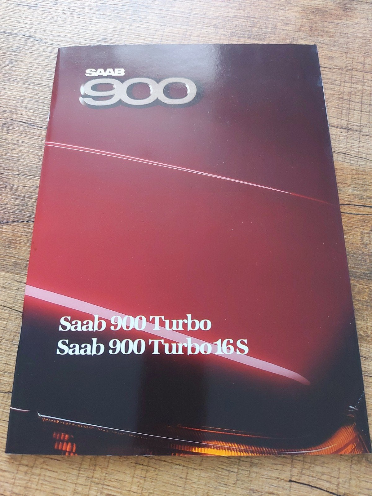 1986 keurige Saab 900 Turbo & Turbo 16 S folder NL, Ophalen of Verzenden, Zo goed als nieuw, Overige merken
