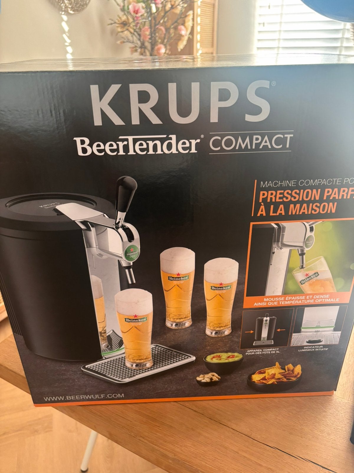 Krups beertender nieuw!!, Witgoed en Apparatuur, Thuistaps, Ophalen, Zo goed als nieuw, Krups