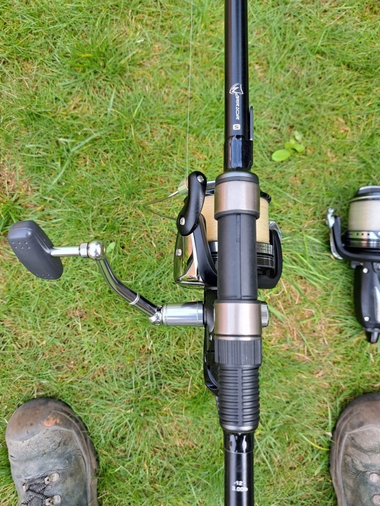 3x Fox Warrior S 12ft 3.00lb karperhengel (excl. molens), Watersport en Boten, Ophalen, Zo goed als nieuw, Werphengel