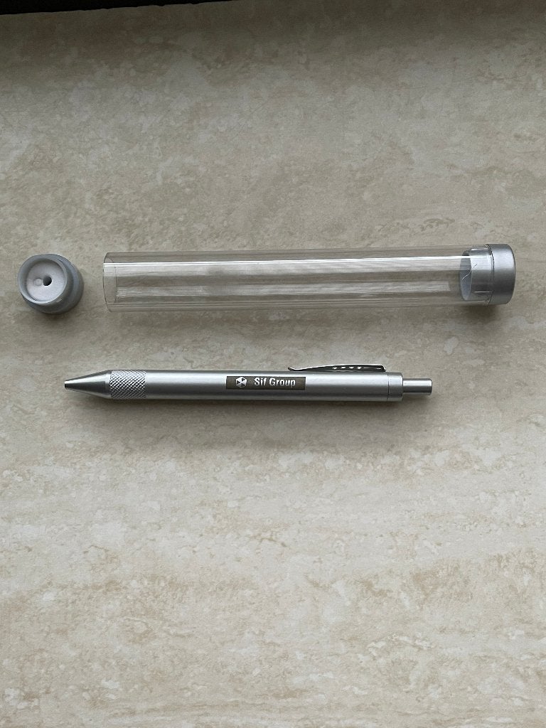 Pen voor verzamelaars met opdruk Sif Group., Overige merken, Balpen, Nieuw, Ophalen of Verzenden