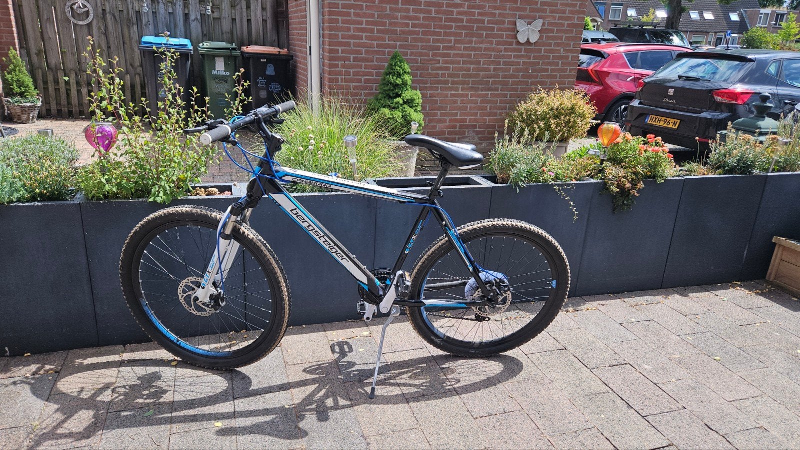 Bergsteiger Canberra 26 inch MTB - Shimano Tourney 21-speed, Fietsen en Brommers, Fietsen | Mountainbikes en ATB, Gebruikt, Hardtail