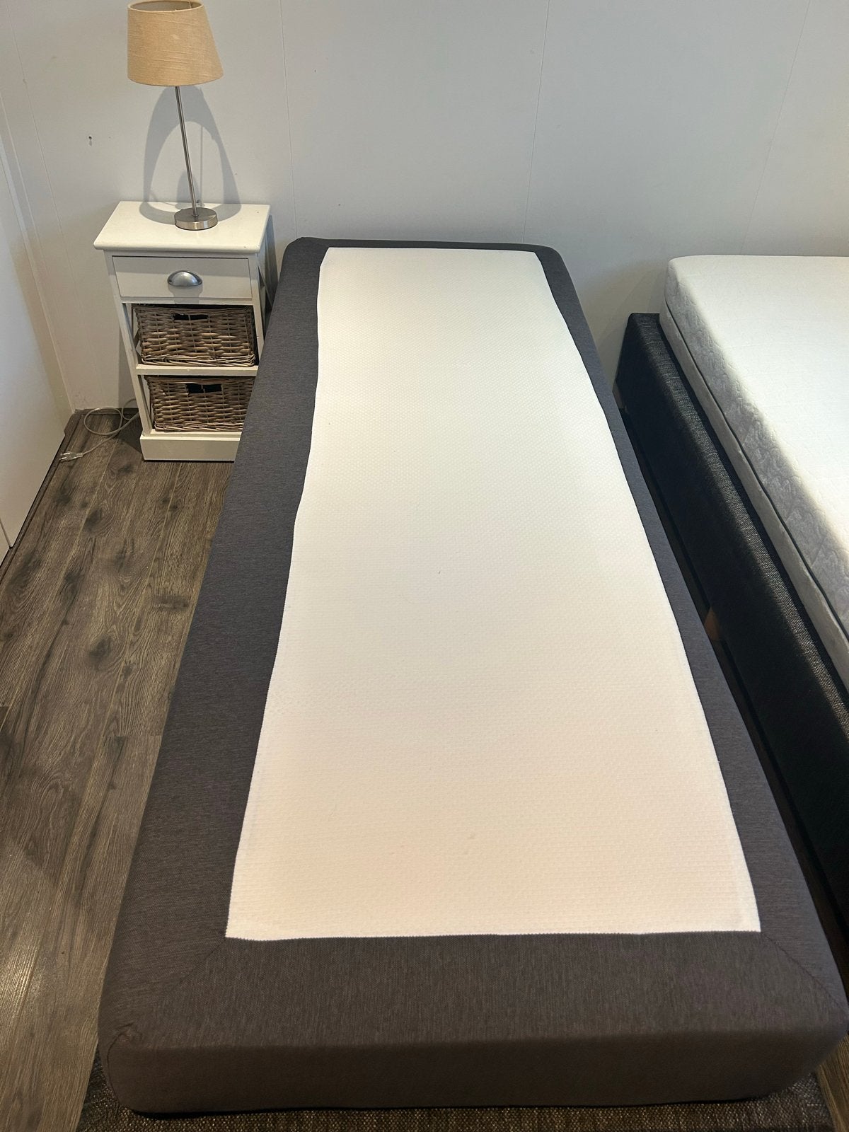Comfortabel eenpersoons boxspringbed 4x met matras, Ophalen, Gebruikt, Eenpersoons, 80 cm