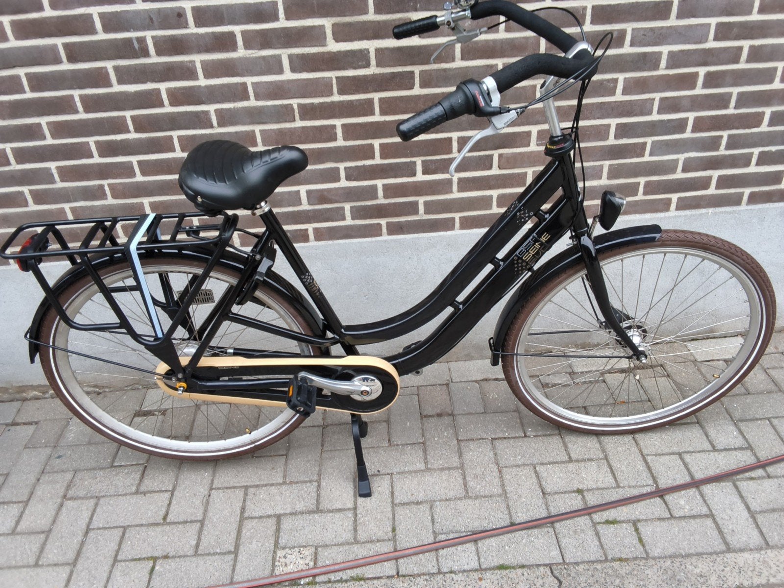 Bsp moederfiets 7 versnellingen trommelrem 57 cm hoog, 56 cm of meer, Zo goed als nieuw, Versnellingen, 0 zitjes