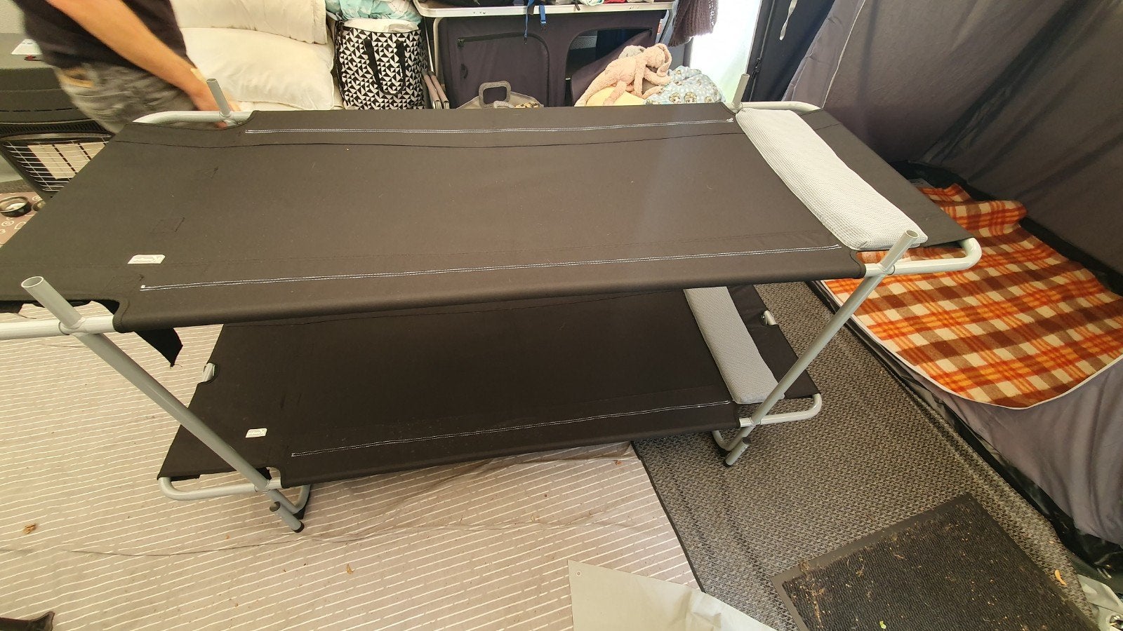 Kampa Bunkie stapelbed voor kamperen, Ophalen, Gebruikt