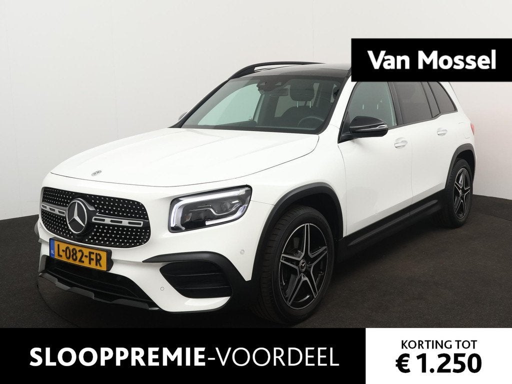 Mercedes-Benz GLB 180 Business Solution AMG | PANORAMADAK |, 12 maanden, 136 pk, Gebruikt, 4 cilinders