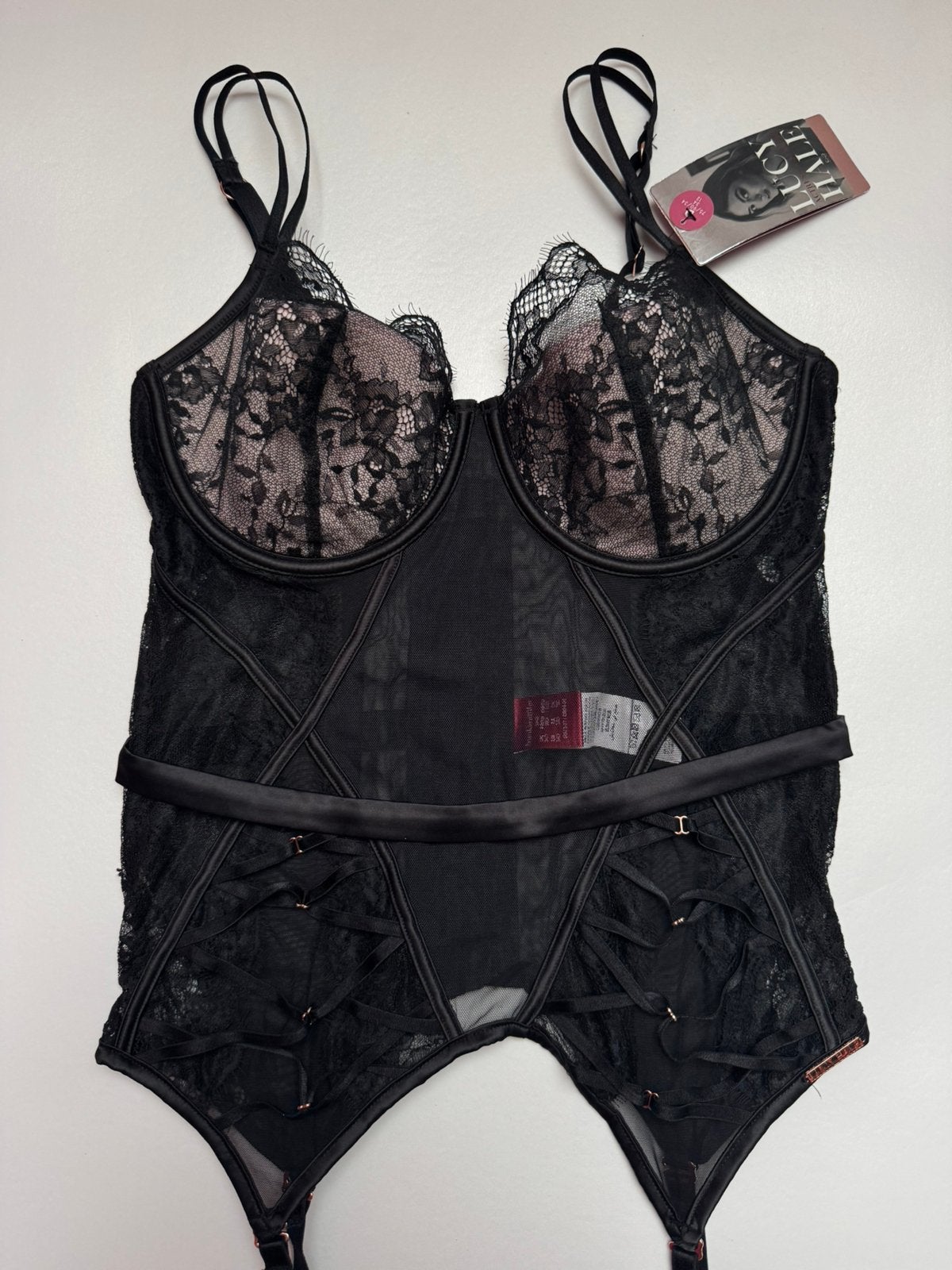 Nieuw Hunkemöller Lucy Hale Margaret Bustier 75D, Verzenden, Zwart, BH