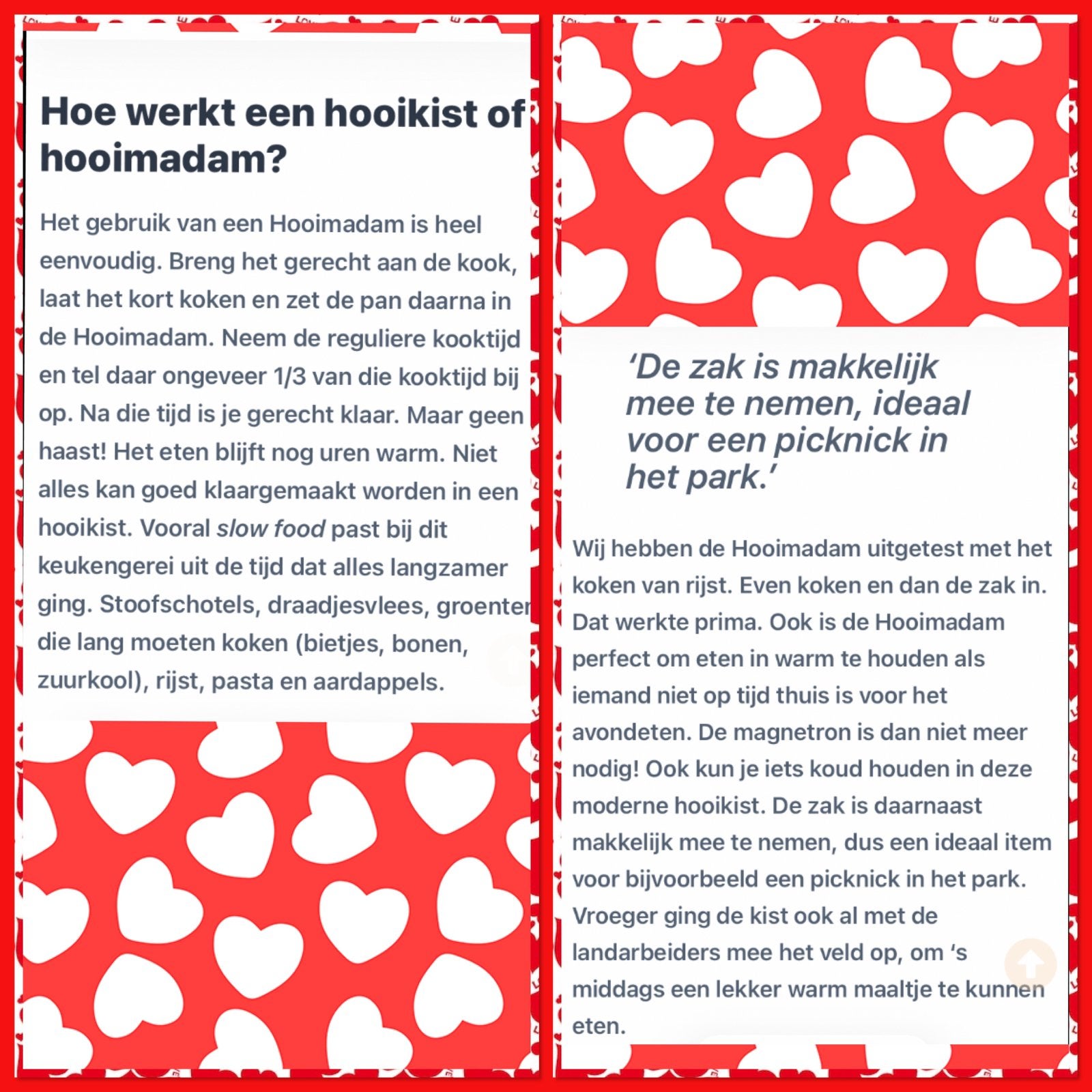 Hooimadam, Ophalen of Verzenden, Nieuw, Natuurlijk materiaal, Rood