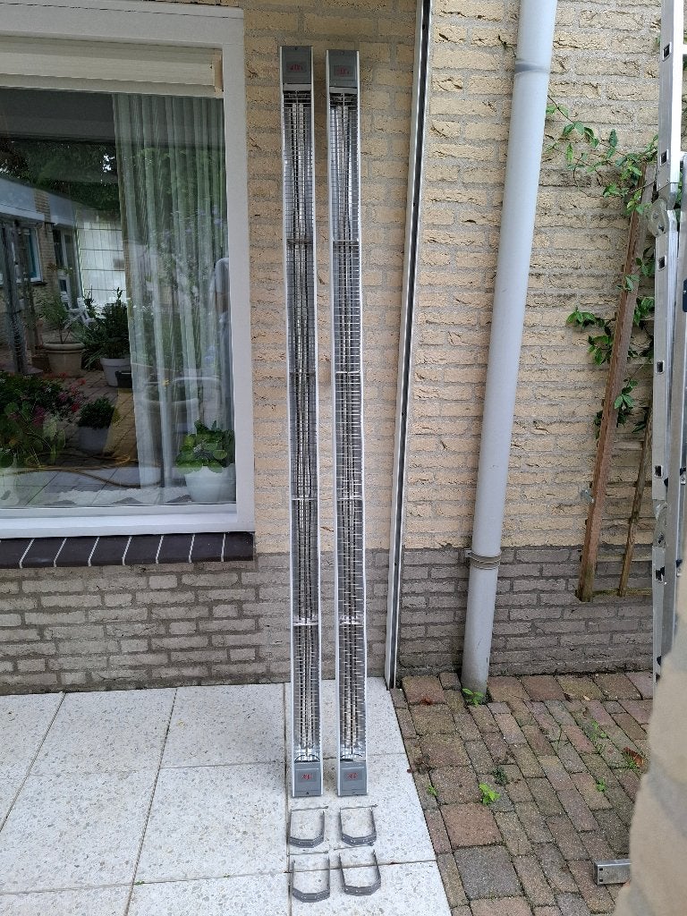 terras verwarmer (210 cm), Zo goed als nieuw, Waterbestendig, Wand, Ophalen