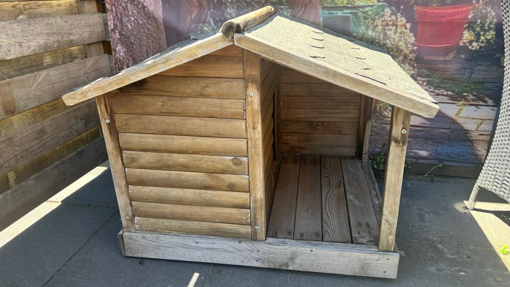Hondenhok voor kleine hond, Dieren en Toebehoren, Hondenhokken, Ophalen, Gebruikt, 65 tot 100 cm, Hondenhok