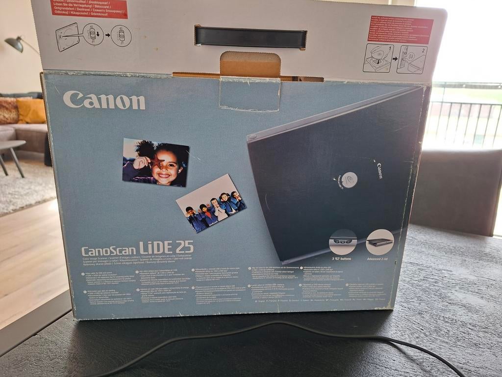 Canon CanoScan LiDE 25 Flatbedscanner, Computers en Software, Scanners, Canon, Ophalen of Verzenden, Flatbedscanner, MacOS