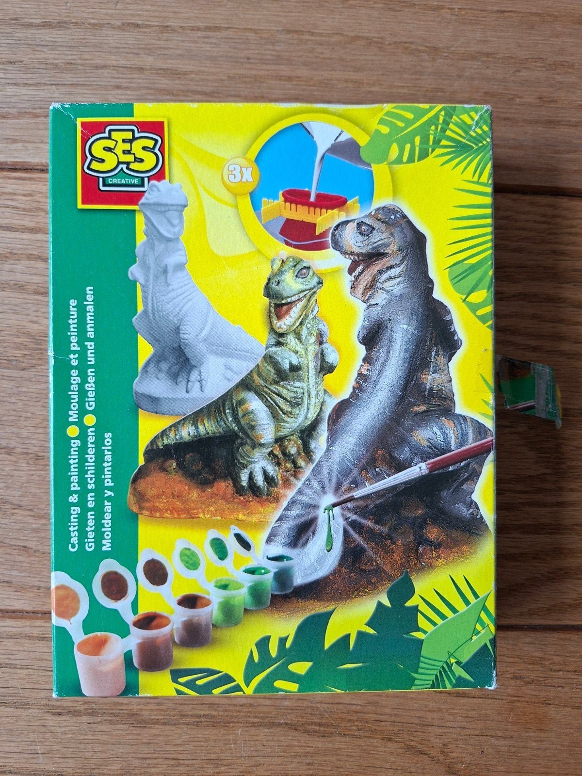 SES creative dino vorm voor gips, Ophalen, Gebruikt, Dieren, Knutselwerk