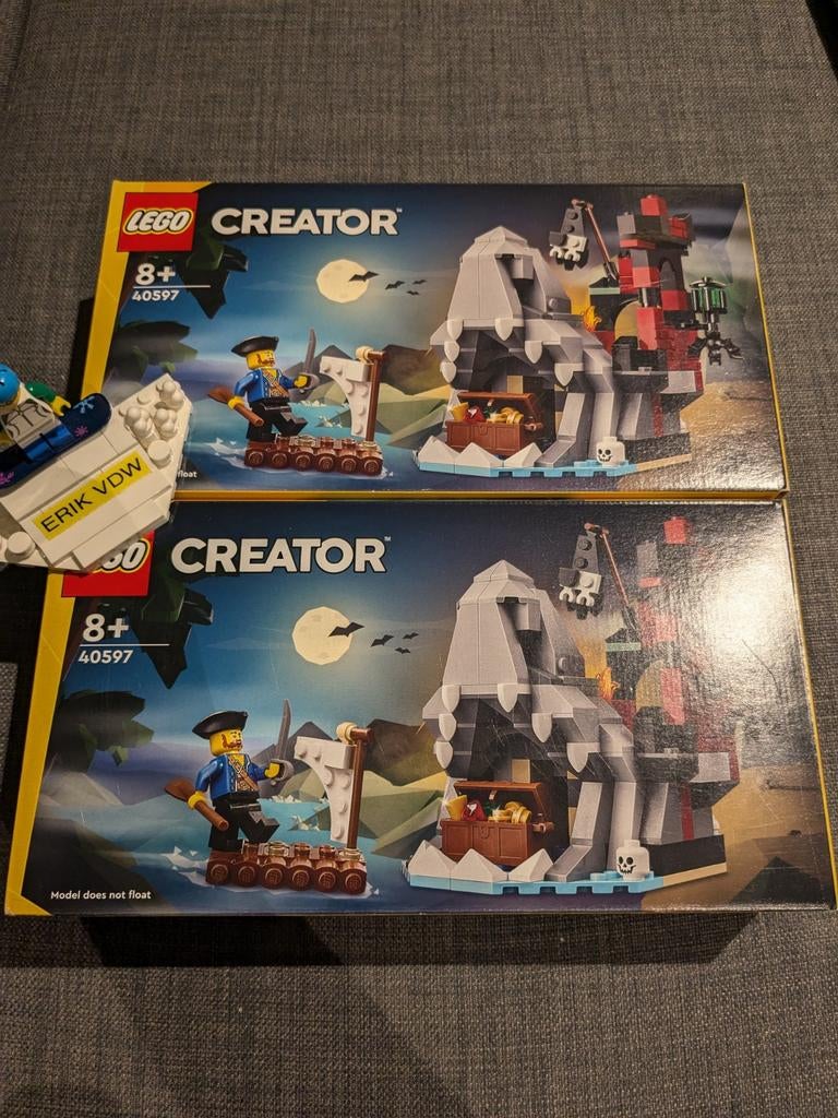 Lego 40597 griezelig pirateneiland 2 stuks, Ophalen of Verzenden, Nieuw