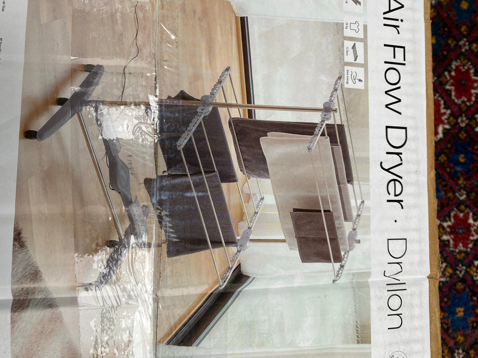 Innovagoods Air Flow Dryer Drylon - Elektrisch Droogrek, Ophalen of Verzenden, Nieuw