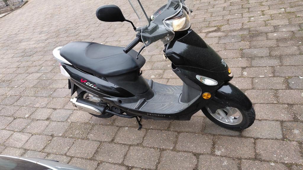 Peugeot V-Clic Scooter - Zwart, Goede Staat, Fietsen en Brommers, Ophalen, Gebruikt, Overige modellen, Maximaal 45 km/u