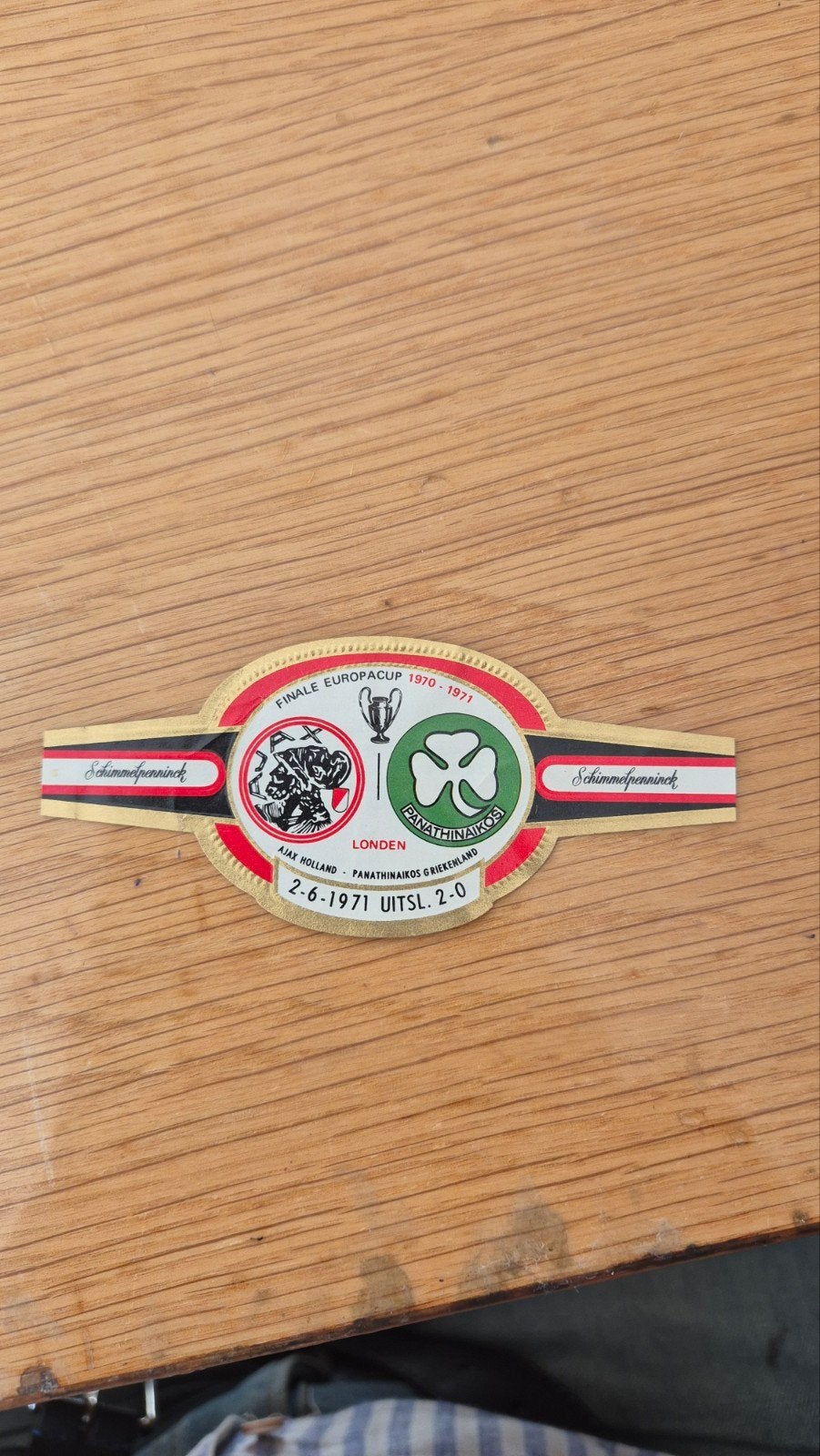 Sigarenbanden Ajax, Ophalen, Zo goed als nieuw, Sigarenbandjes