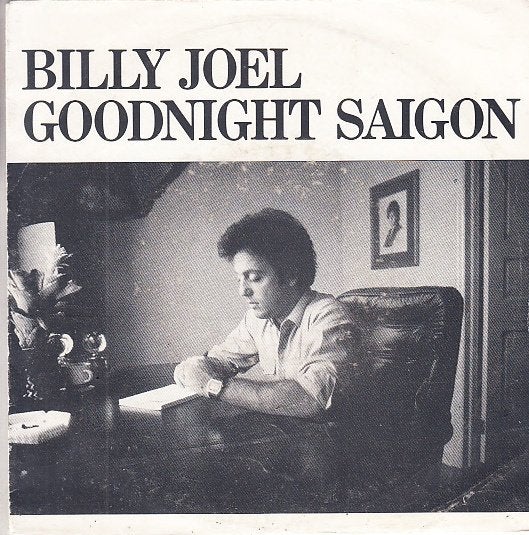 BILLY JOEL -  goodnight saigon ( 1982), Gebruikt, 7 inch, Ophalen of Verzenden, Fotohoes