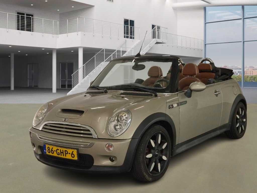 MINI Cabrio 1.6 Cooper S Sidewalk, 86-GHP-6, Auto's, Voorwielaandrijving, Gebruikt, 4 cilinders, Cabriolet