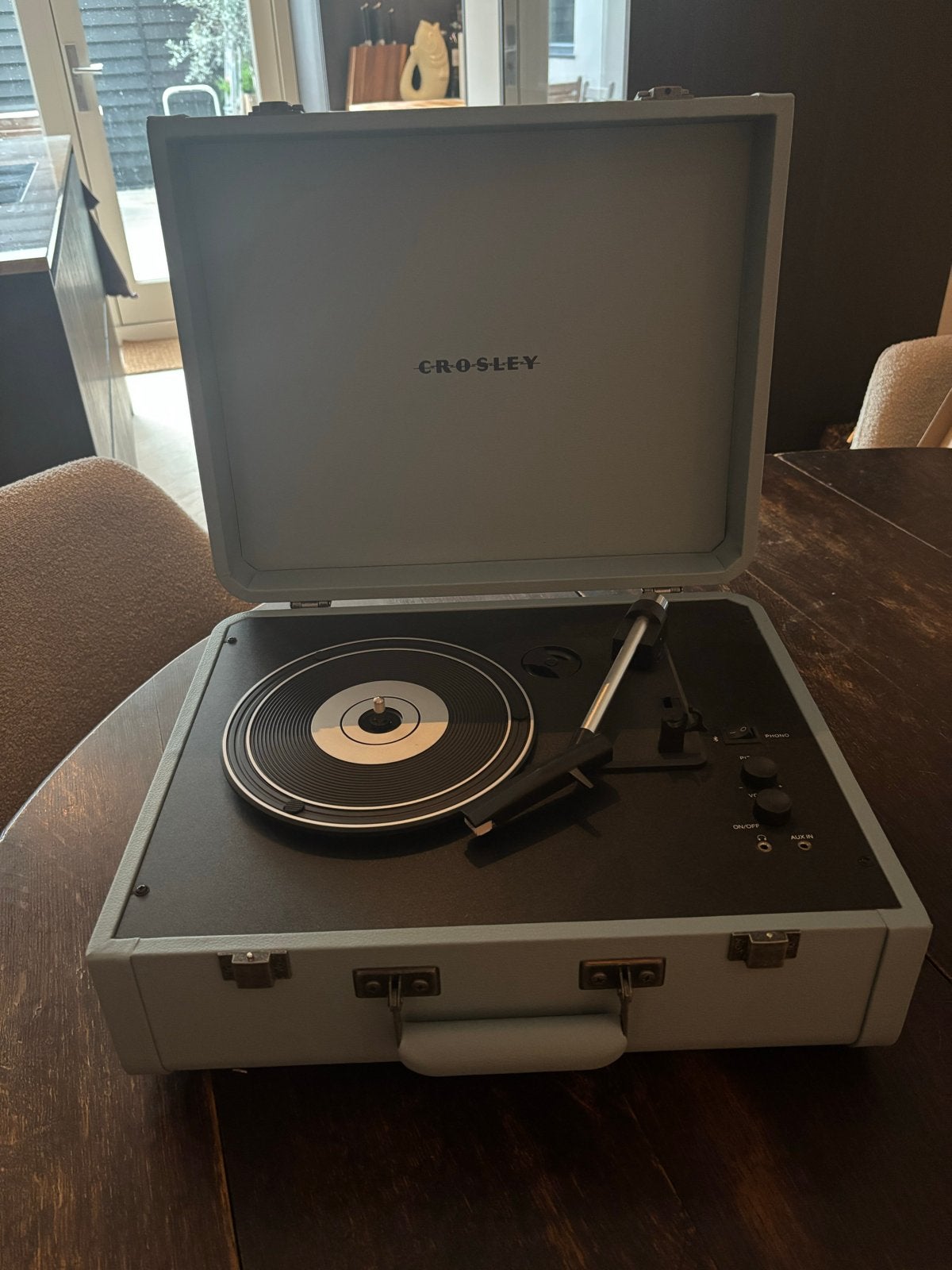 Crosley Portfolio 3-Speed Draagbare Platenspeler - Nieuw!, Ophalen, Nieuw, Platenspeler, Overige merken