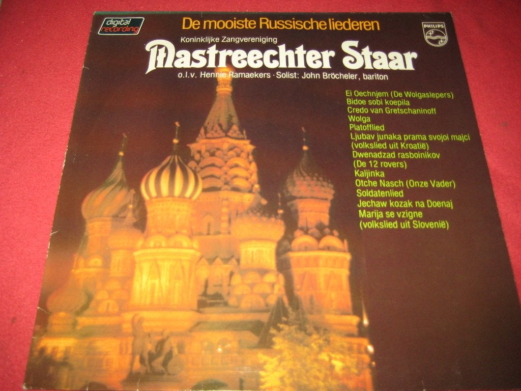 LP, De Mastreechter Star: De mooieste russische Liederen, Ophalen of Verzenden, Zo goed als nieuw, LP