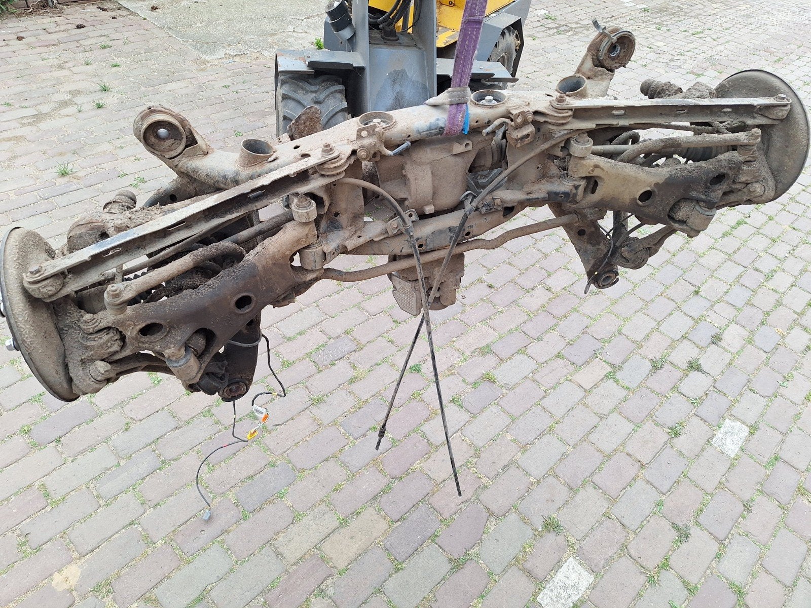 Volvo xc90 v8 Subframe differentieel achter compleet 2005, Auto-onderdelen, Ophanging en Onderstel, Ophalen, Volvo