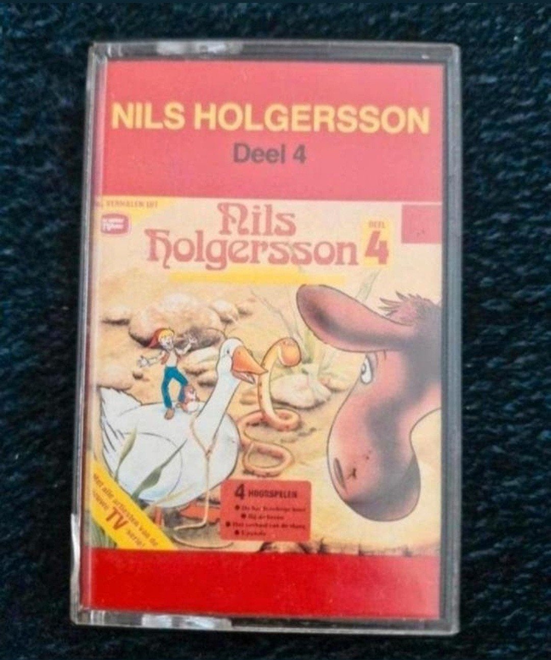 Cassettebandjes Nils Holgersson, Ophalen of Verzenden, Zo goed als nieuw, 1 bandje
