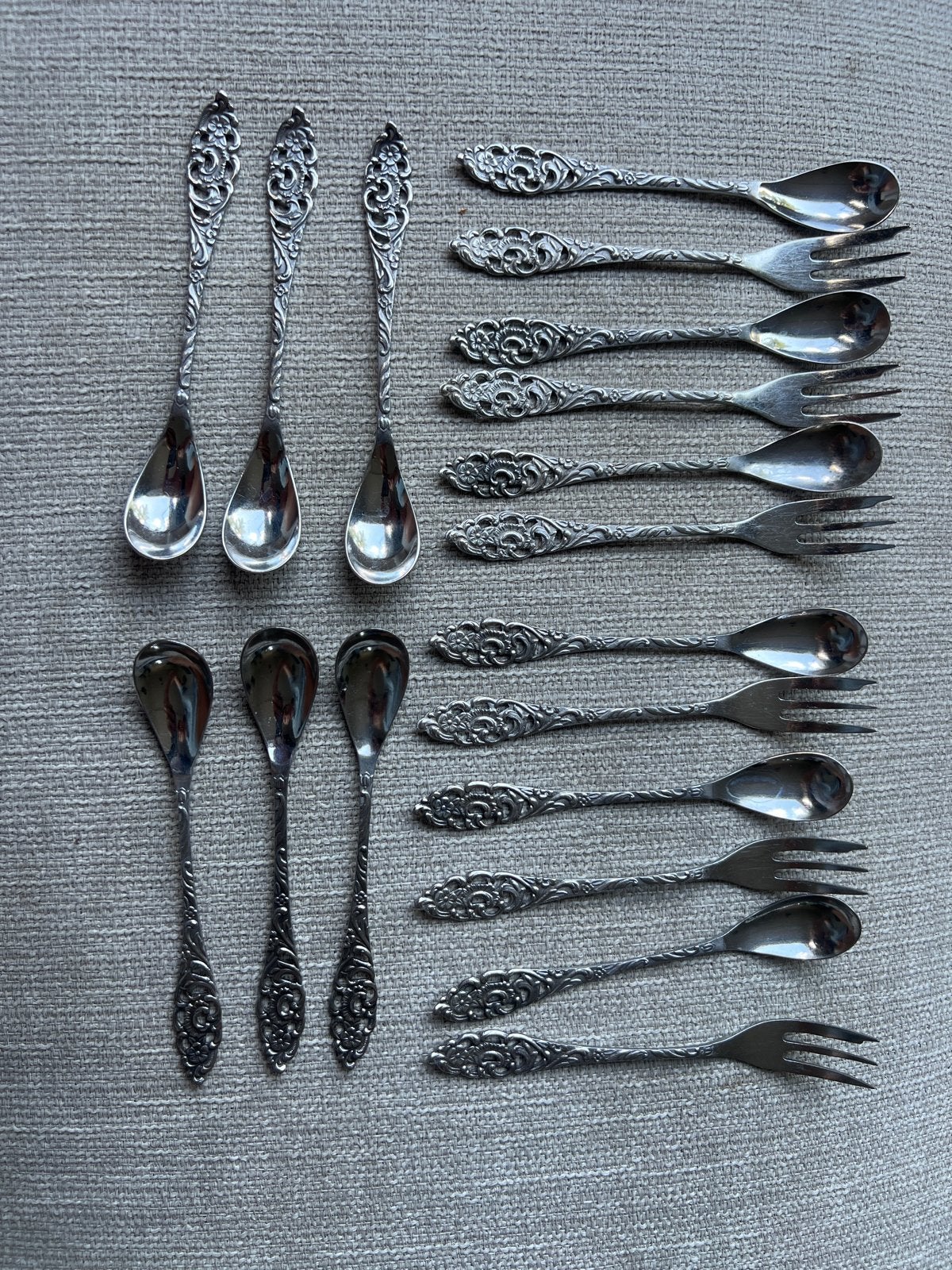 18-delige vintage Sola Ajour Oud-Hollandsch gebak koffieset, Ophalen of Verzenden