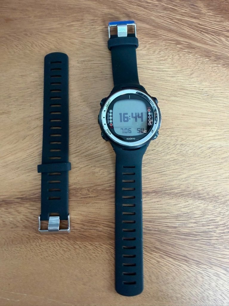 Suunto D4i duikcomputer, Ophalen, Gebruikt, Duikcomputer