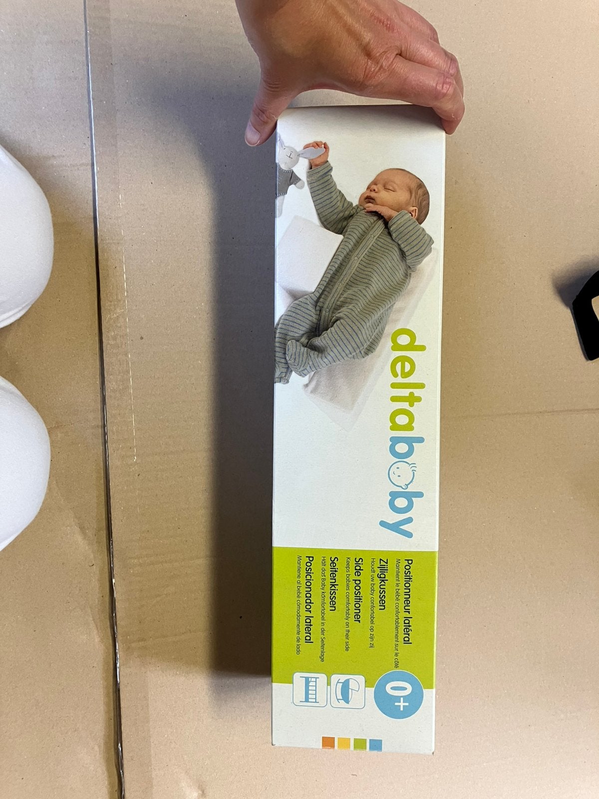 Baby zijslaper, Kinderen en Baby's, Wasbaar, Overige typen, Zo goed als nieuw, Wit