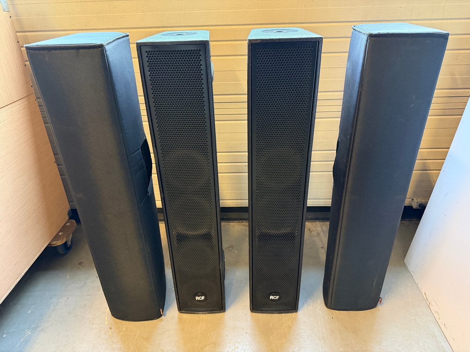 2x RCF NXL-24A actieve luidspreker, Ophalen, Zo goed als nieuw, Minder dan 500 watt