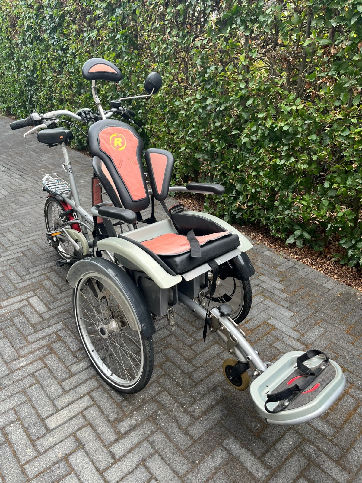 Electrische rolstoelfiets. Van Raam. Gebruikt, Ophalen, Gebruikt, Schijfrem