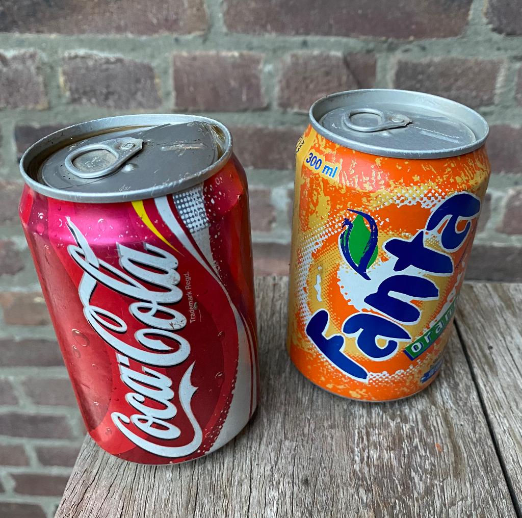 Coca Cola blikjes, Ophalen of Verzenden, Verpakking