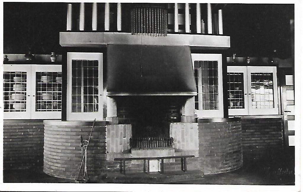Noordlaren- -Haard, nat.vr.huis De Hondsrug., Verzenden, 1940 tot 1960, Gelopen, Groningen