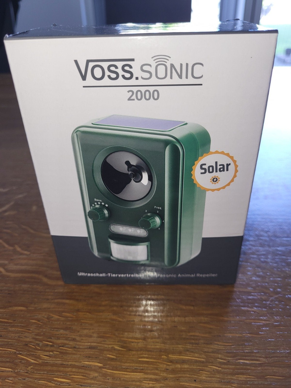 Voss.Sonic 2000 Ultrasoon Dierenverjager op Zonne-energie, Ophalen of Verzenden, Nieuw, Ongediertebestrijding
