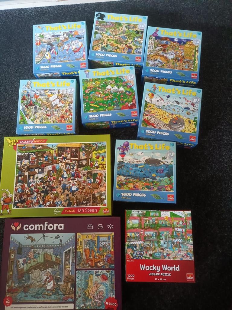 Legpuzzels, Ophalen, Zo goed als nieuw