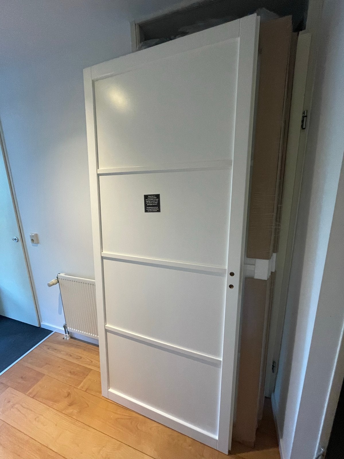 Nieuwe binnendeur met panelen 2115*880 mm, Ophalen, 80 tot 100 cm, Binnendeur, Nieuw